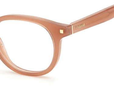 Premium Women Polaroid Eyeglasses: PLD D435 - Nude - SpecSMART Eye Clinic (Zoom View)